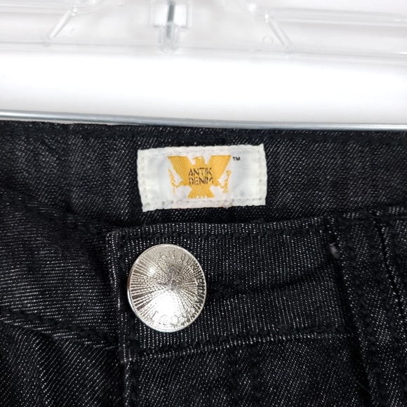 Antik Black Denim Zipper Pocket Jeans Size 25 - Picture 6 of 8